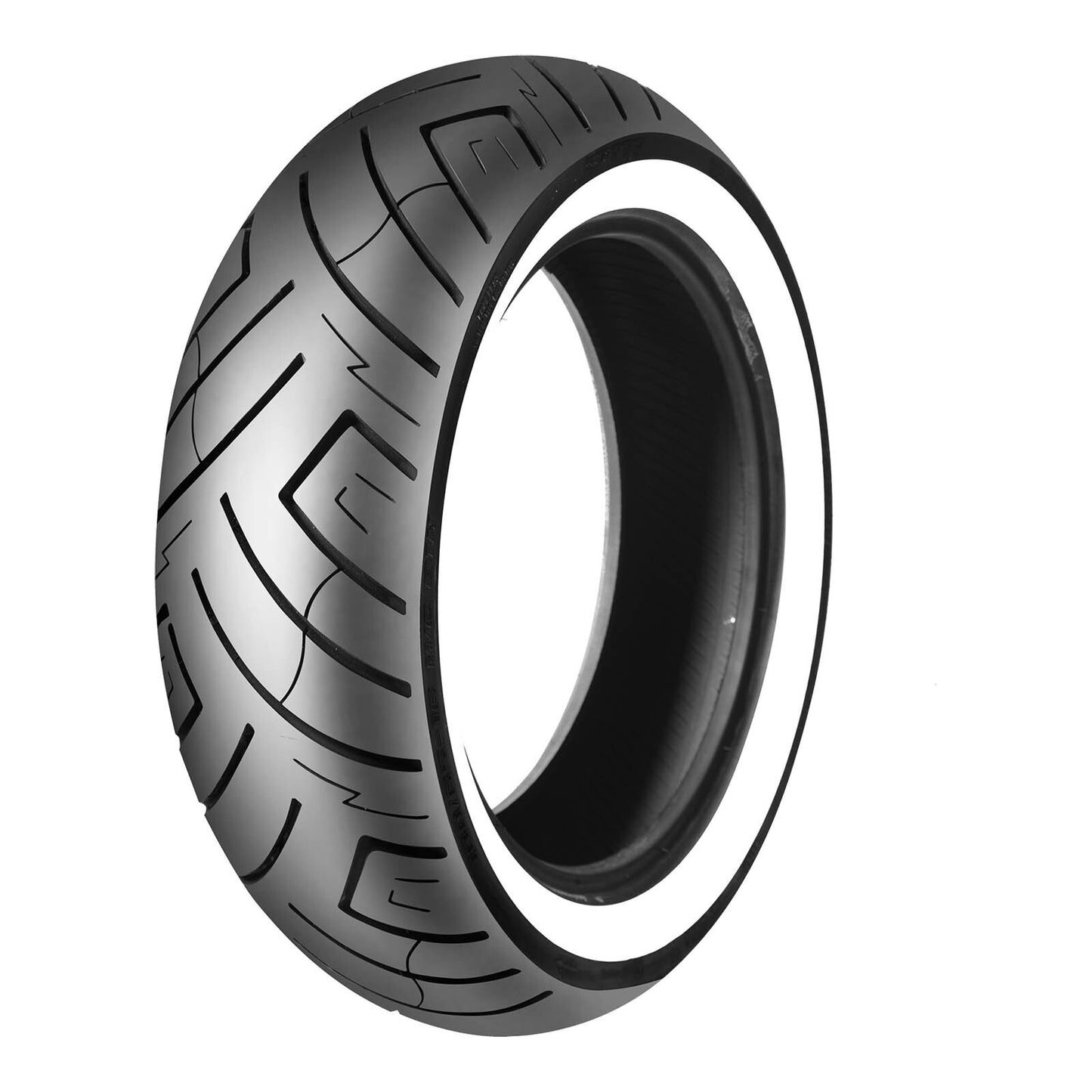 Shinko SR777 130/90-16 Rear Tubeless Cruiser Tyre White Wall