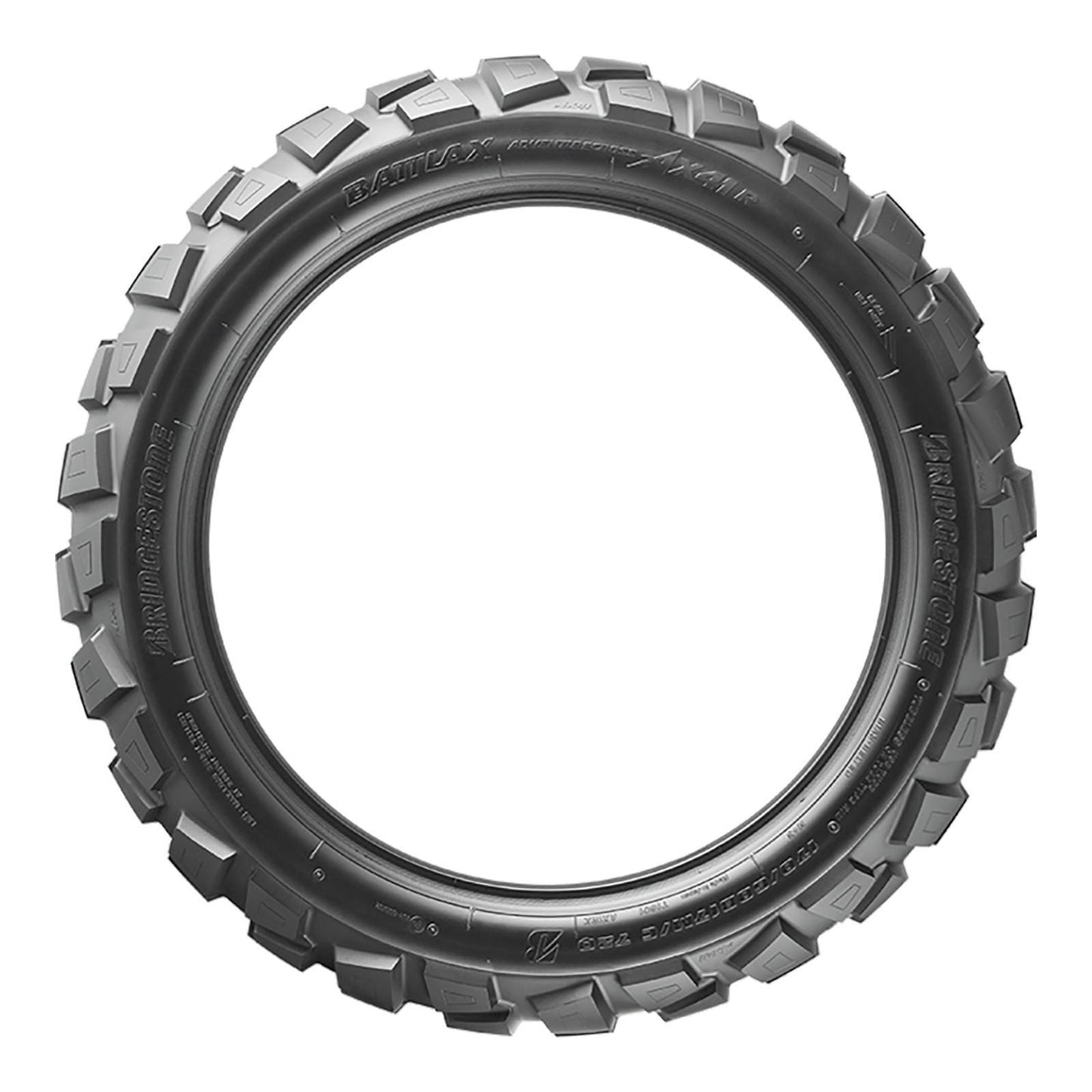 Bridgestone AX41 130/80-17 Rear Tubeless Adventure Tyre (65Q)