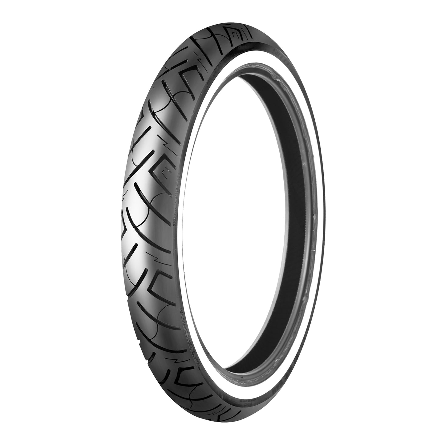 Shinko SR777 130/80-17 Front Tubeless Cruiser Tyre (White Wall)
