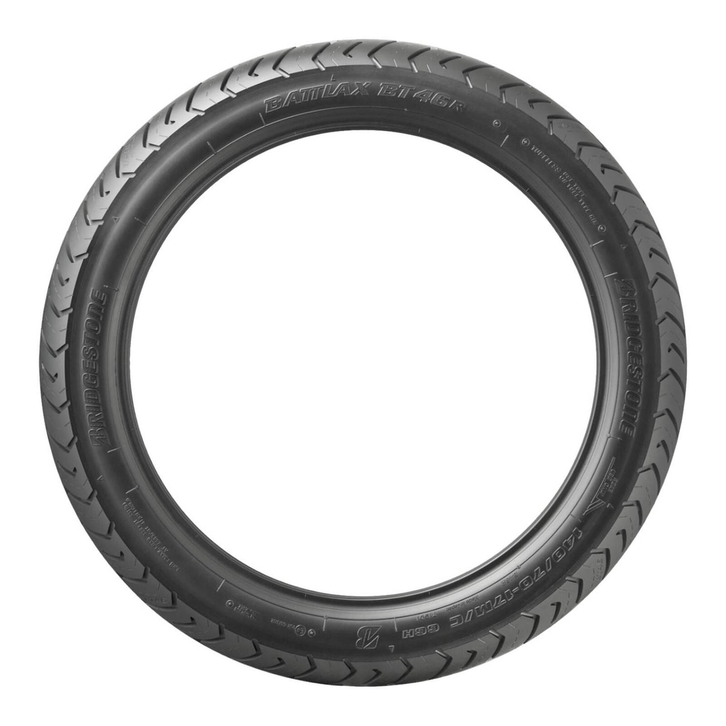 Bridgestone BT46 130/90-17 Rear Tubeless Touring Tyre (68V)