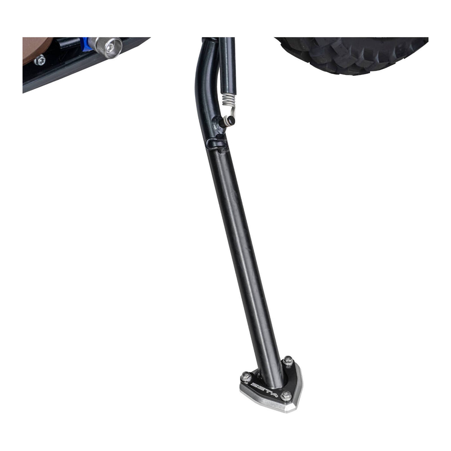 Zeta Side Stand Extender Black/Silver Husqvarna 701 Enduro '17-, KTM 690 Enduro