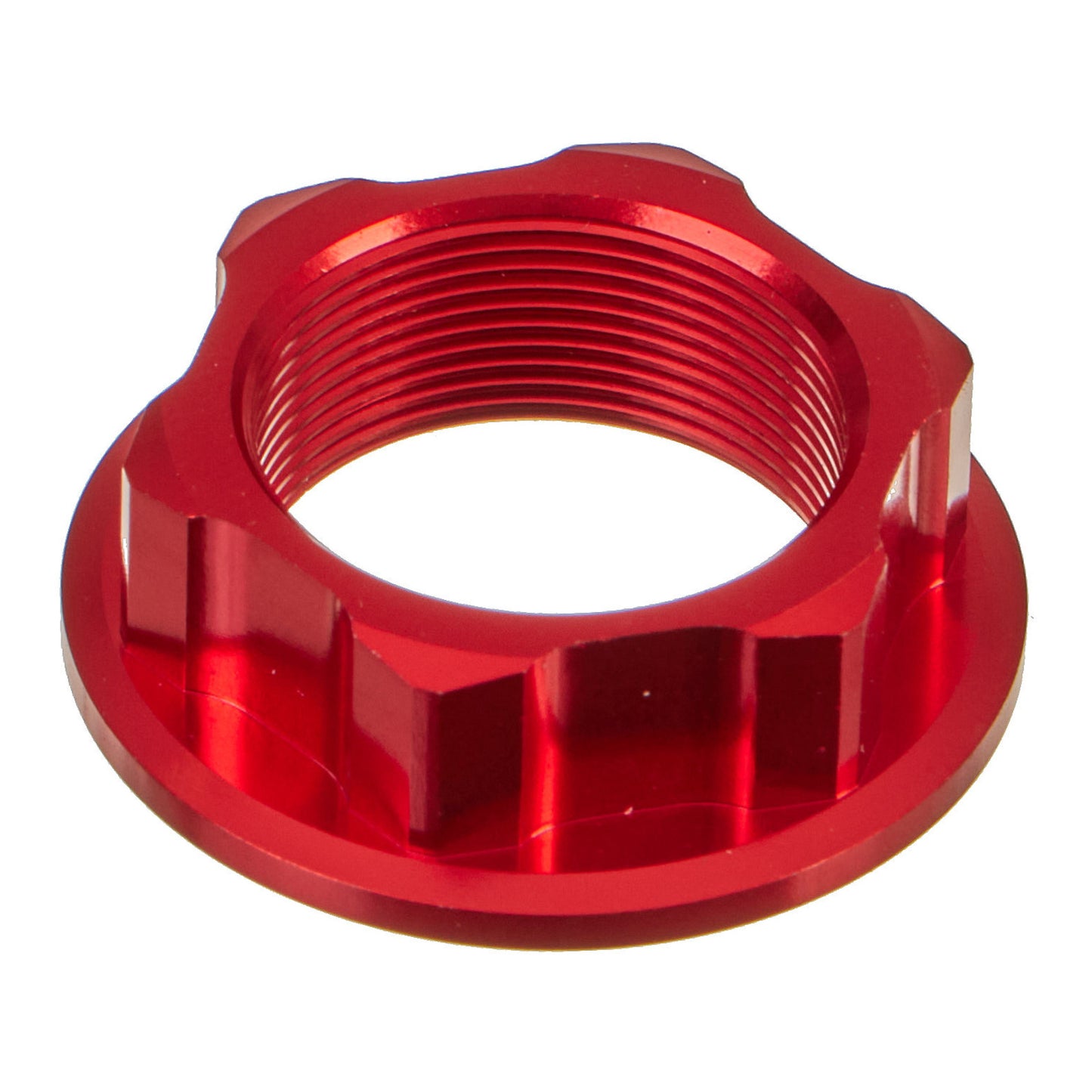 Zeta Stem Nut M24x30 P1.0 H12 - Red