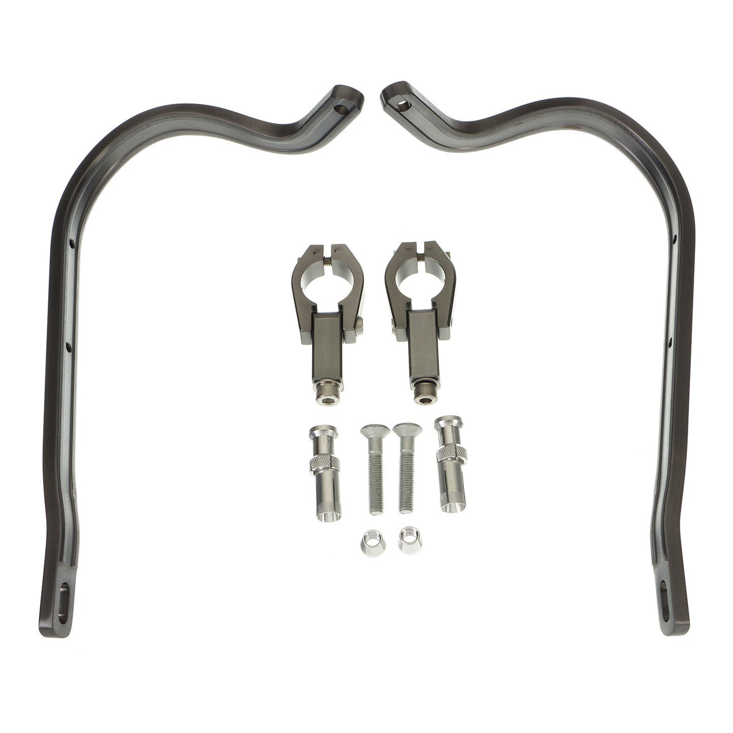 Zeta Armor Bended Hand Guard for 28.6mm Bar - Titanium Colour