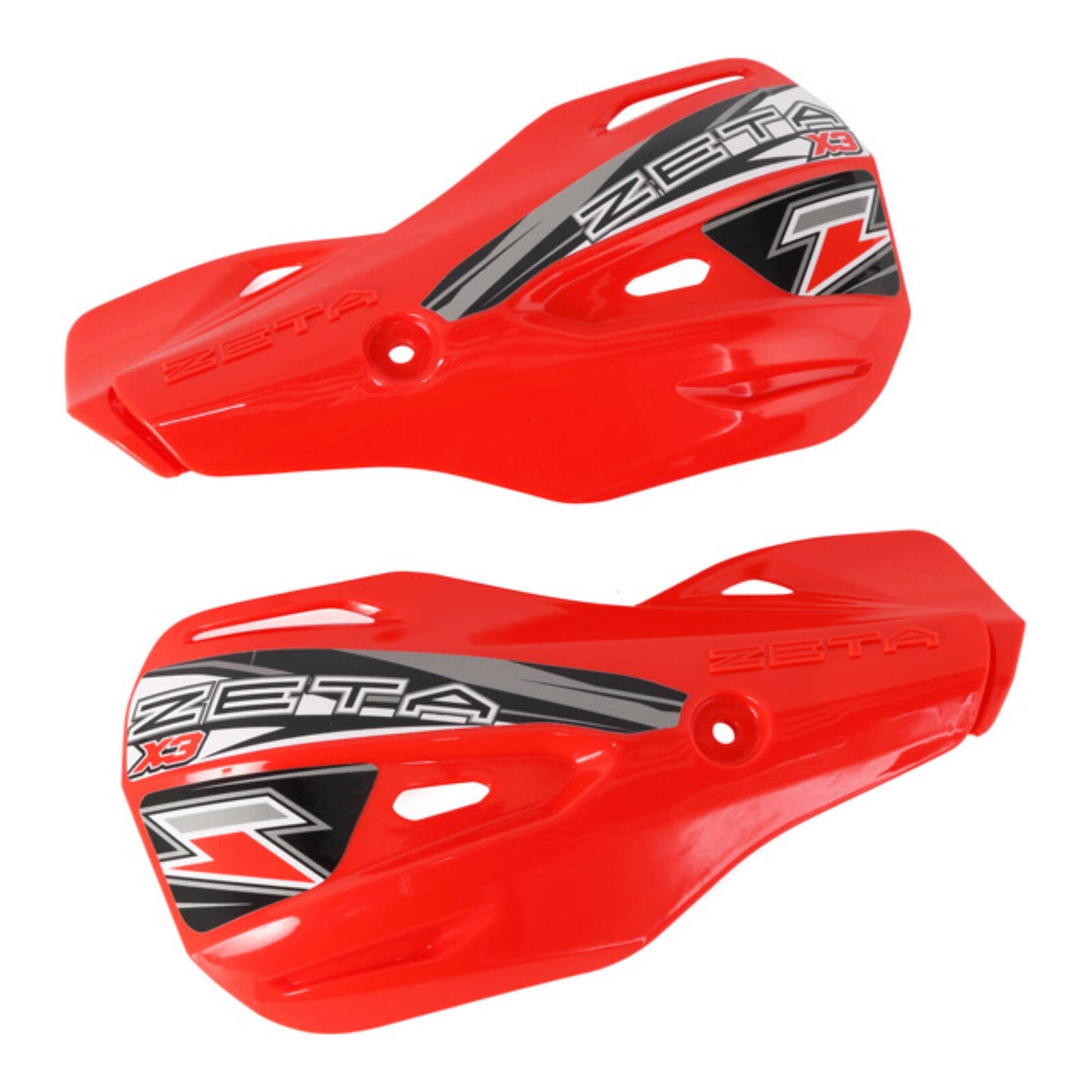 Zeta Impact X3 Handguard Rep.plastic Red