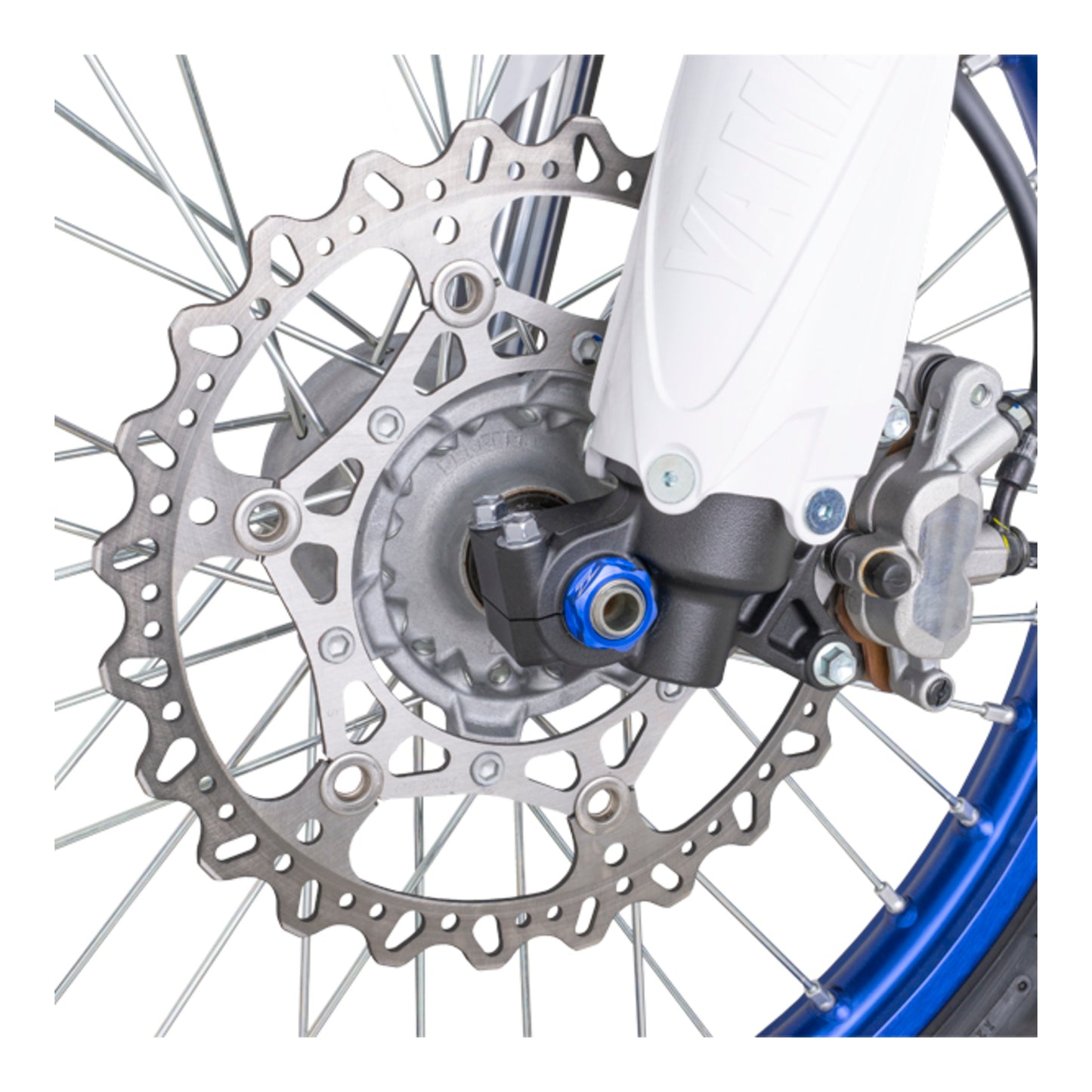 Zeta Axle Nut M22X30-P1.5 H17 - H-Blue