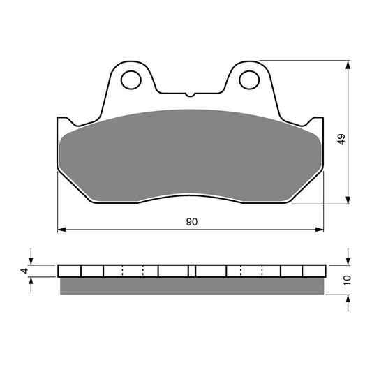 GOLDfren Brake Pads - S3 Sintered Sports