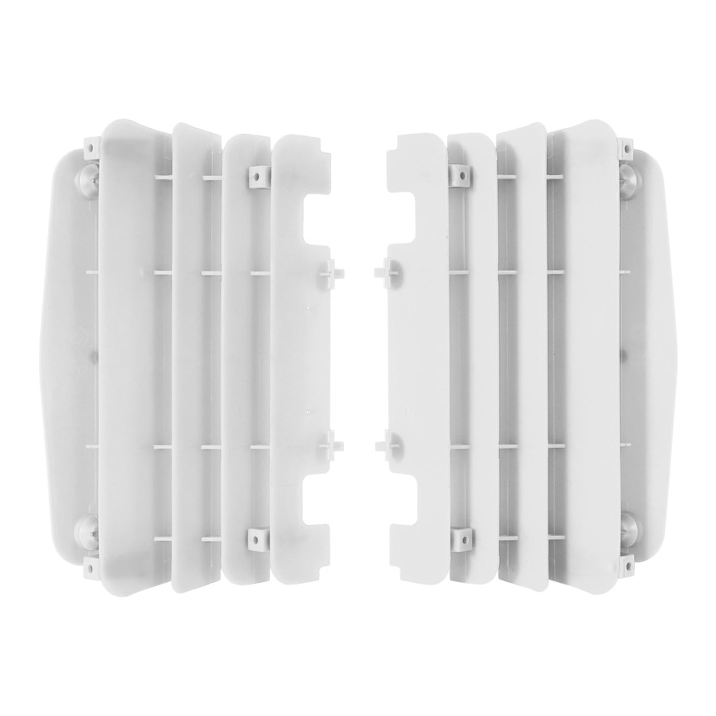 Polisport Radiator Louvers Yamaha YZ450F ('10-'13) - White