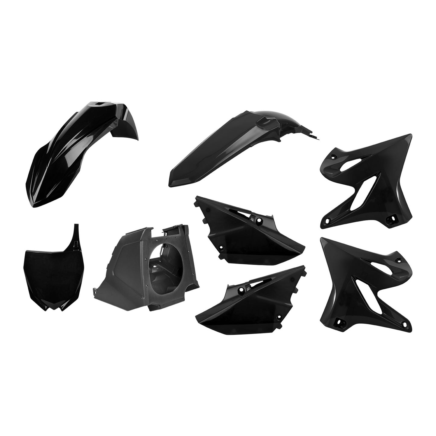 Polisport MX Restyling Kit Yamaha YZ125/250 '02-'21 Black