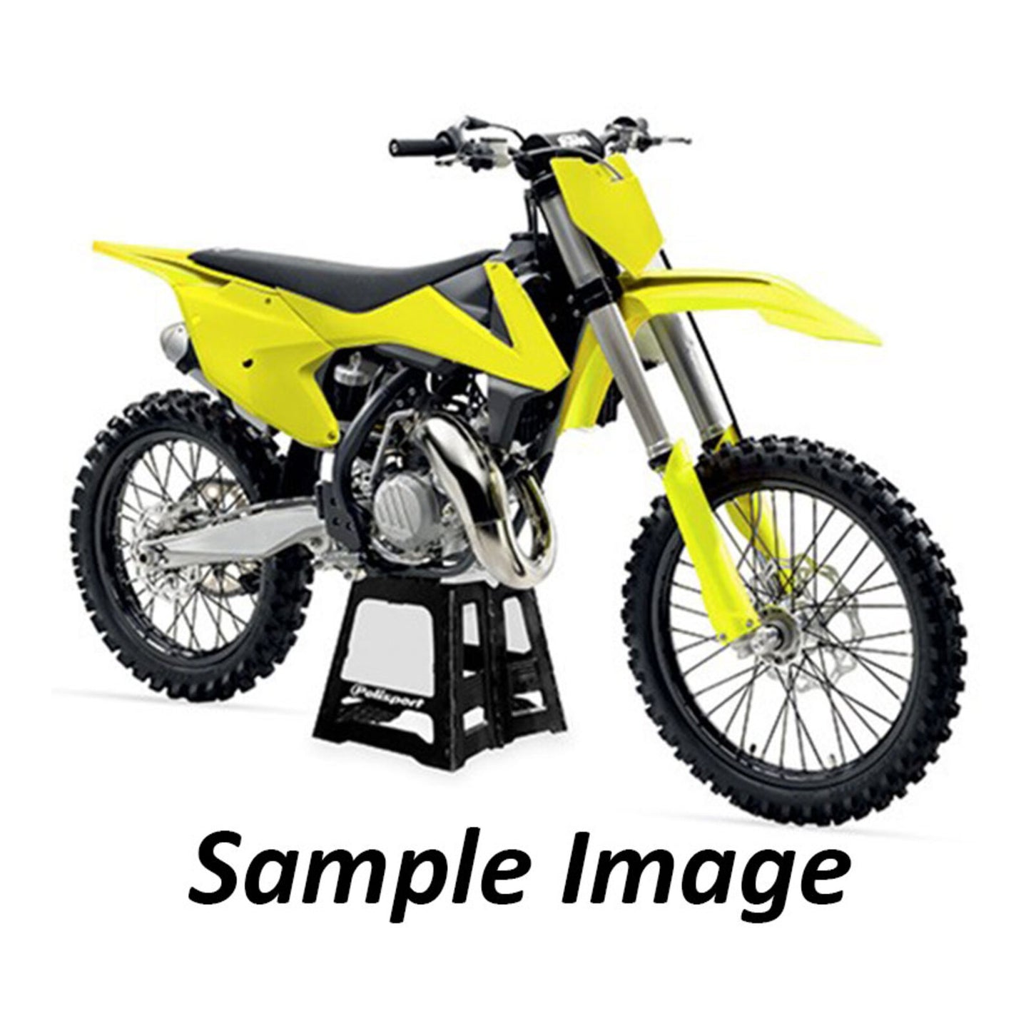 Polisport Kit Kawasaki KX250F '17- Flow Yellow (Includes Fork Guards)
