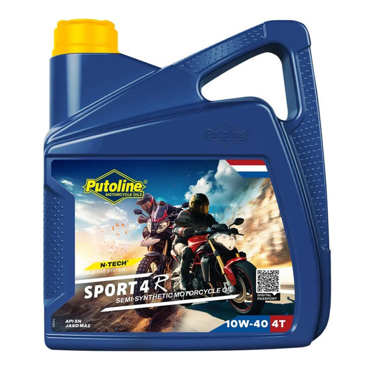 Putoline Sport 4R Engine Oil - 10W40 front view large bottle
