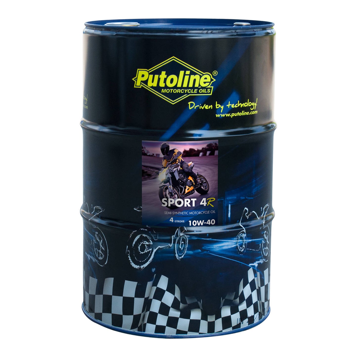 Putoline Sport 4R Engine Oil - 10W40 tin packaging