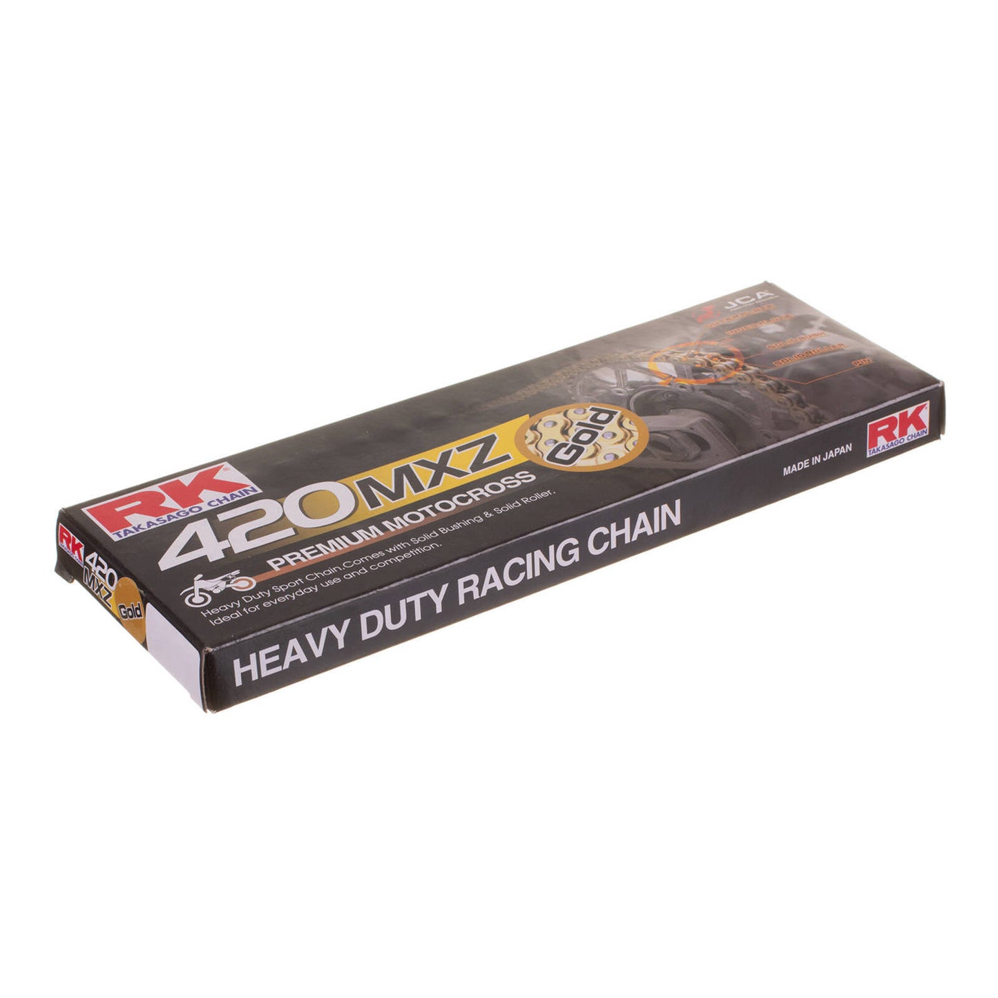 RK 420MXZ Racing Chain - Gold