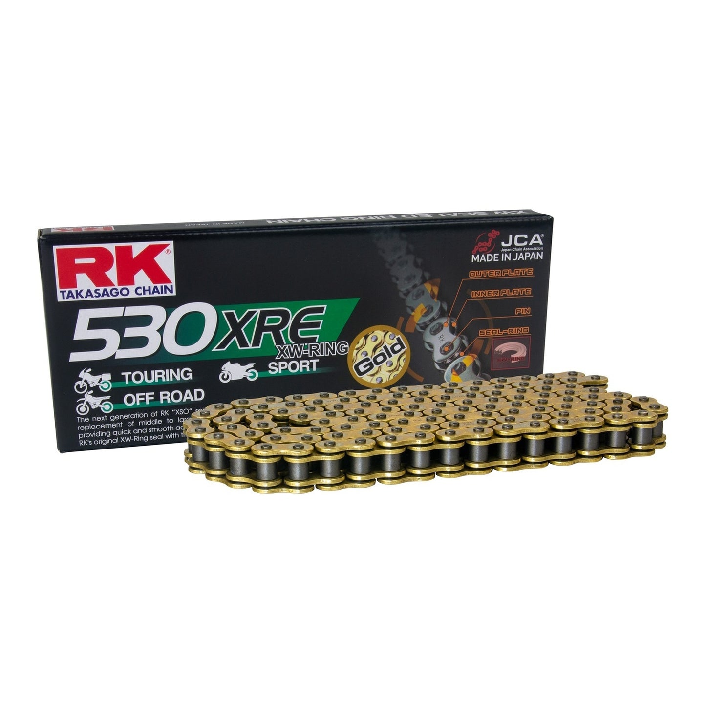 Sprocket Kit Suzuki TL1000R Gold (economy) - GB530XRE 17/39