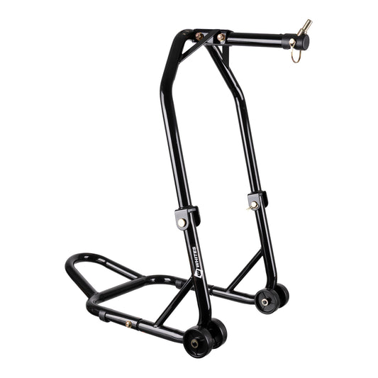 Whites Motorcycle Parts Headstock Stand - Includes 5 Pins (13/15/16.5/17/18 mm) - Front Angle