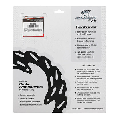 Brake Disc Front 18-0009