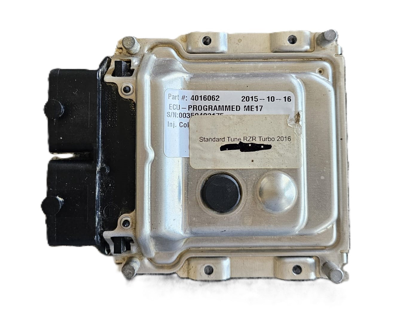 A used Polaris RZR XP Turbo ECU (Electronic Control Unit) 