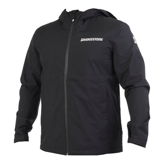 Bridgestone Black Rain Jacket - Front
