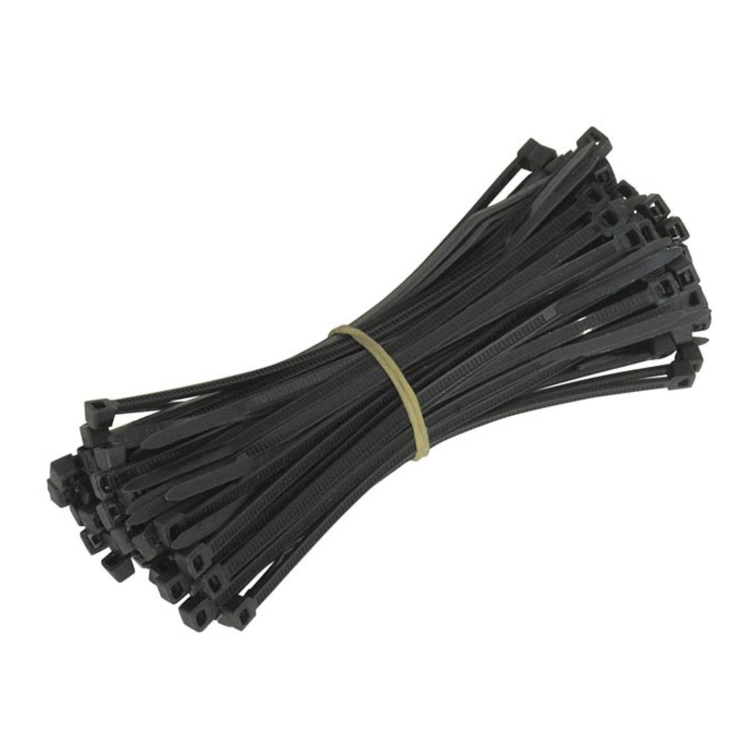 Whites Cable Ties 100 x 2.5mm 100pcs/Bag Black