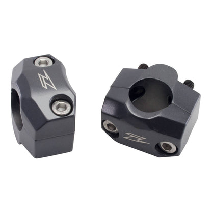 Zeta UX3 Clamp Kit - STANDARD 7/8 BAR TO FATBAR 1 1/8 ADAPTOR