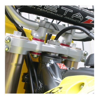 Zeta Rubber Killer - Red 4pcs Kawasaki KX, KX250F '04-, KX450F '11-