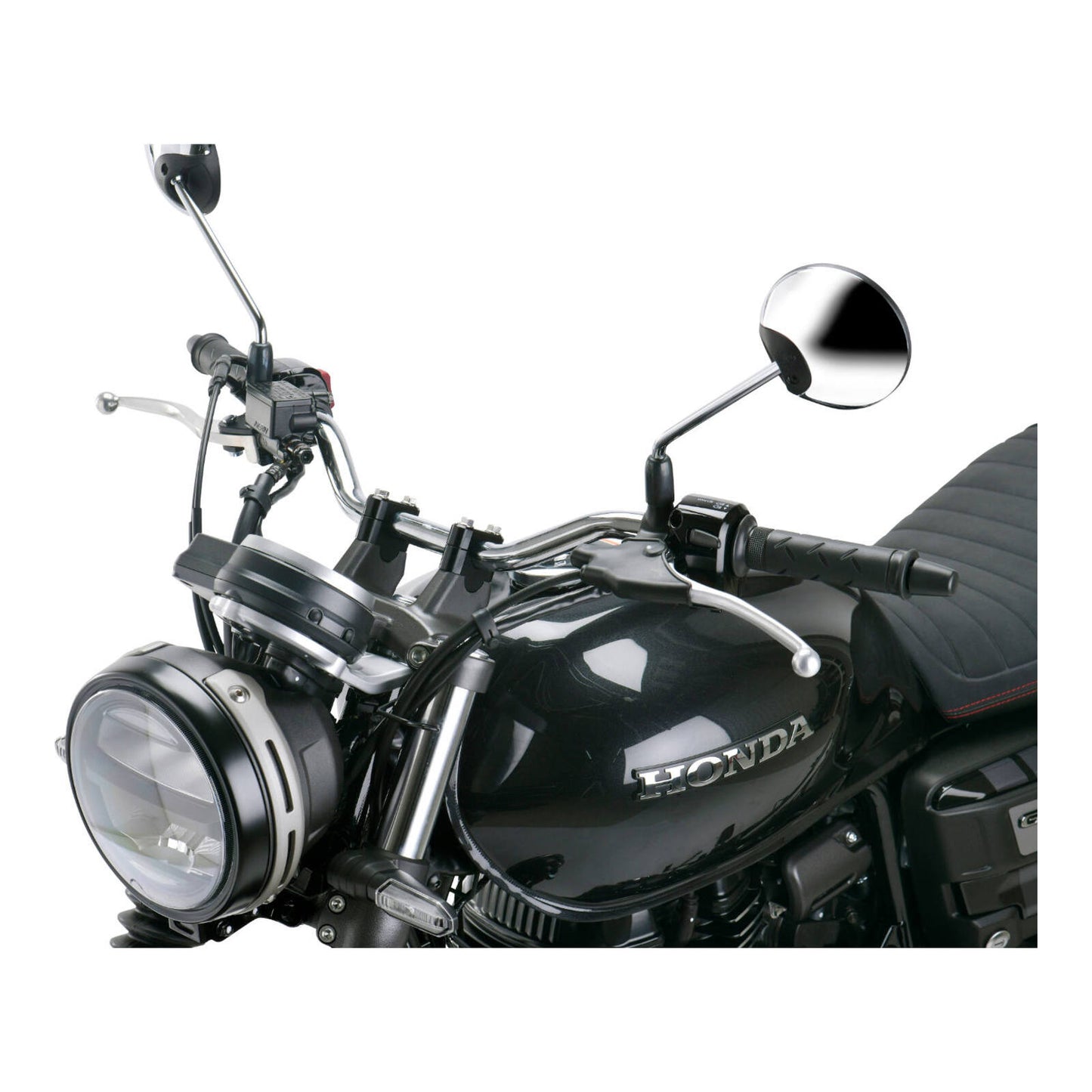 Zeta Bar Rise Kit - Height 19mm, 22.2mm Bar - Black