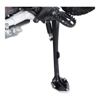 Zeta Side Stand Extender Black/Silver Honda CRF1000L/ADV '16-