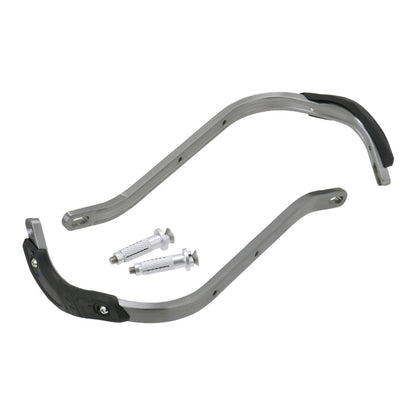 Zeta Pro Armor Bended Hand Guard - Titanium Colour