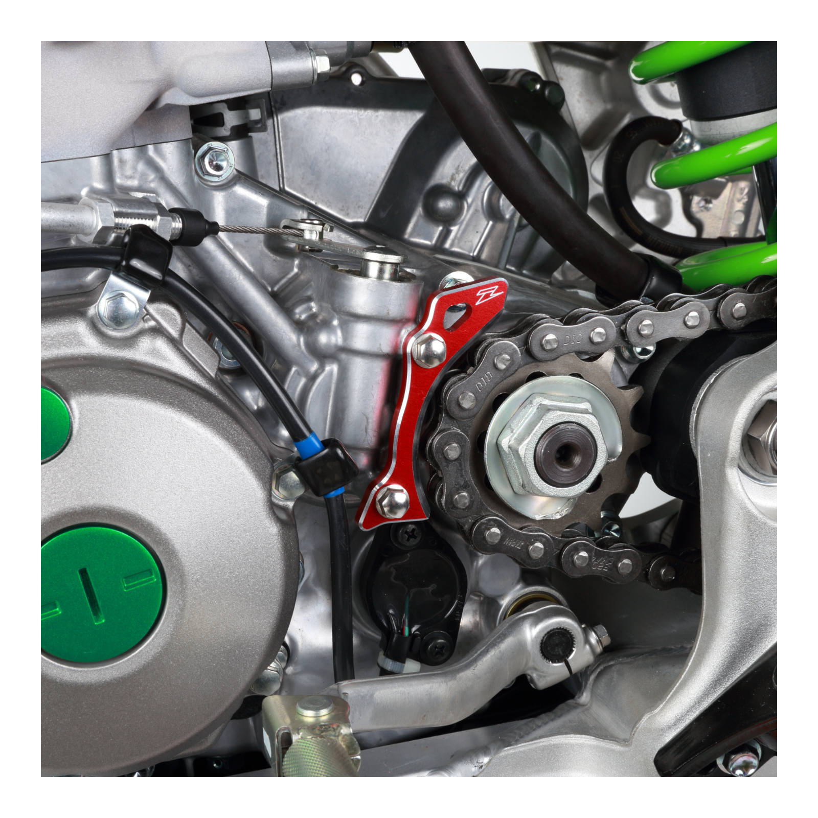 Zeta Case Saver for KX250/F '17-'20, KX450F '16-'18 - Red