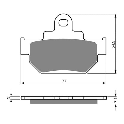 GOLDfren Brake Pads - S3 Sintered Sports
