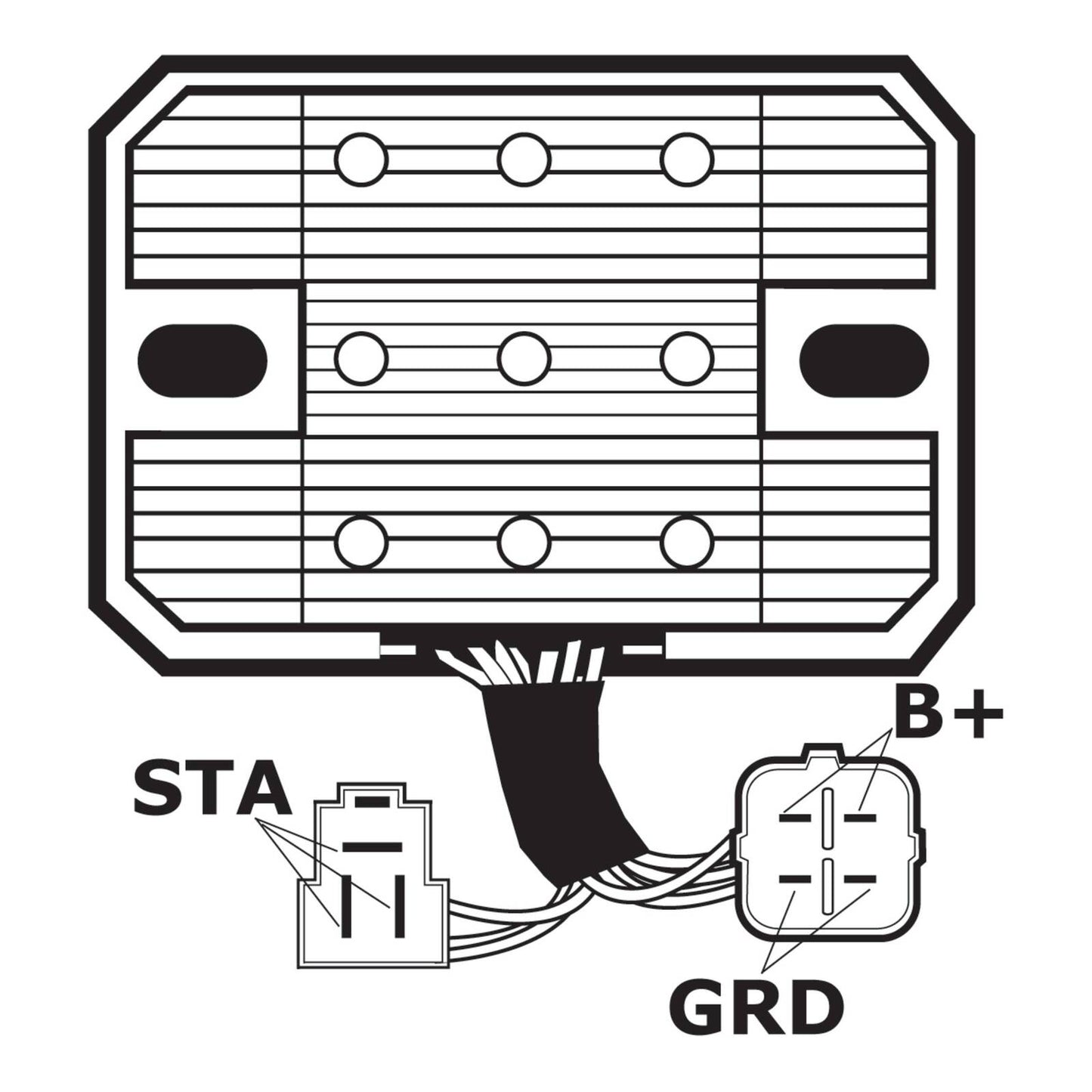J&N Regulator Rectifier (230-58062)