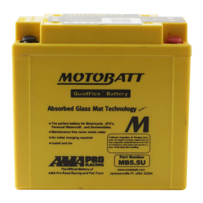 Motobatt Battery Quadflex AGM - MB5.5U