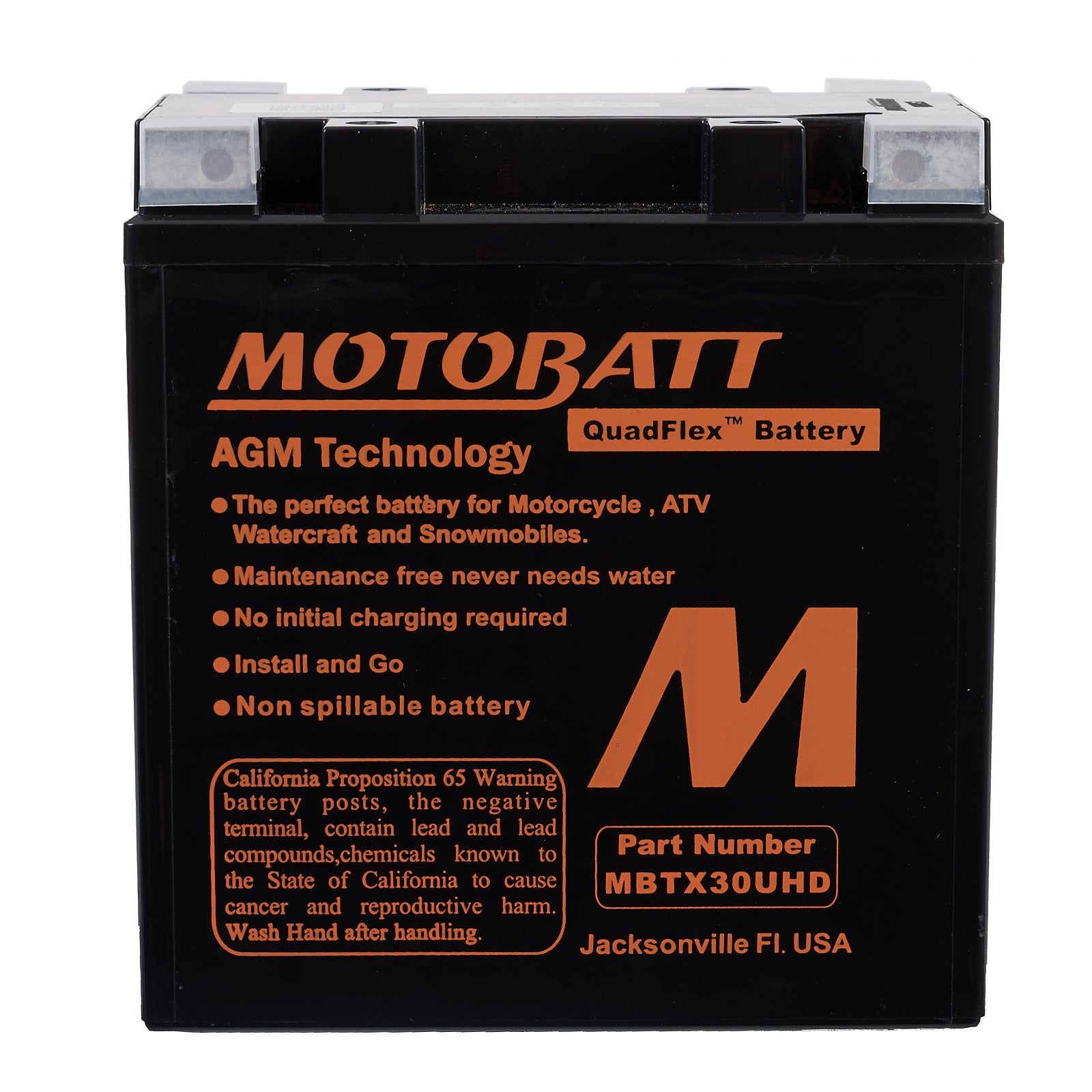 Motobatt Battery Quadflex AGM - MBTX30UHD