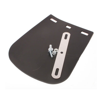 Whites Mud Flap - Black PVC (Small)