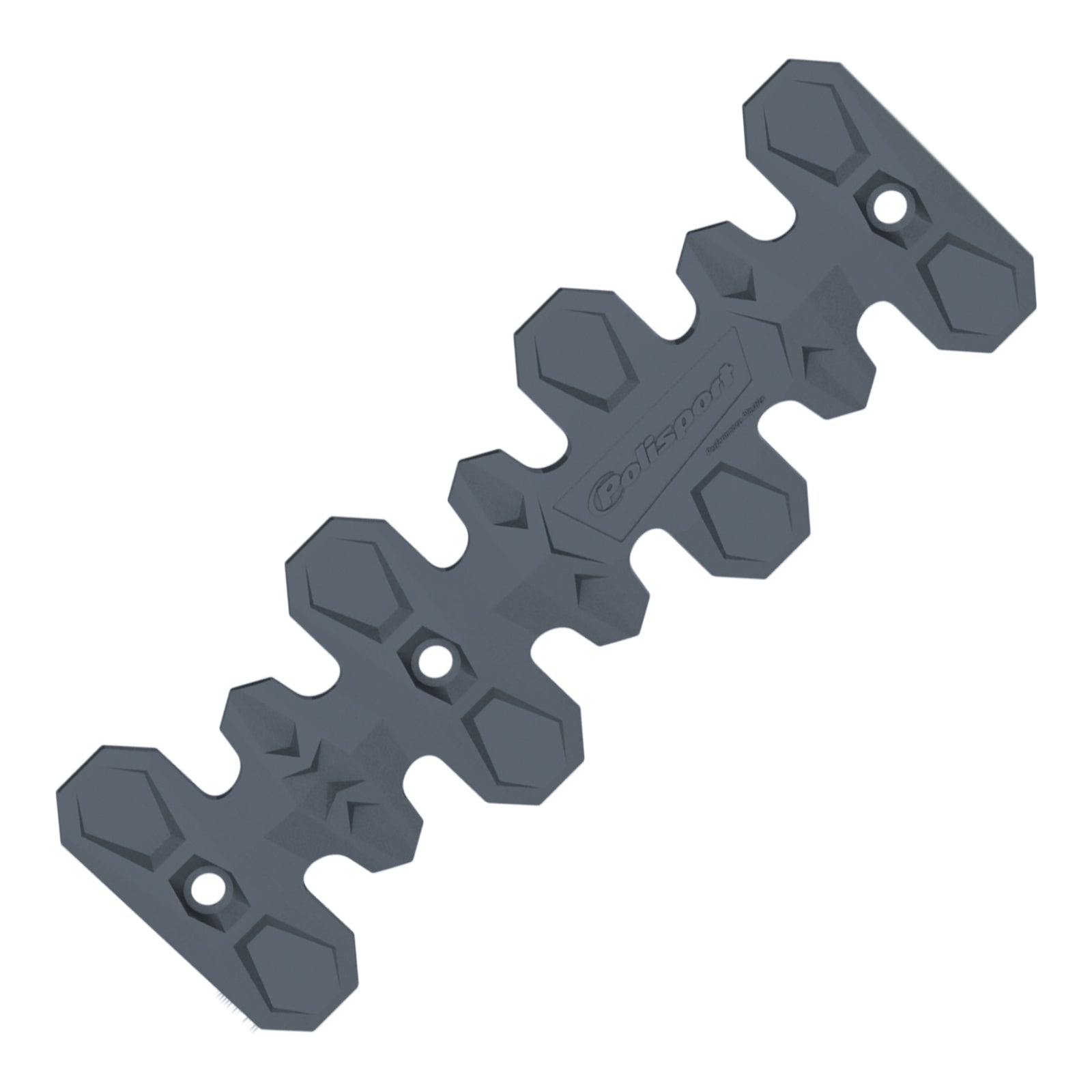 Polisport Armadillo Head Pipe Guard - Nardo Grey (22cm)