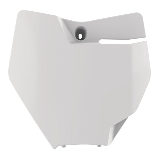 NUMBER PLATE KTM 85SX 18- WHT