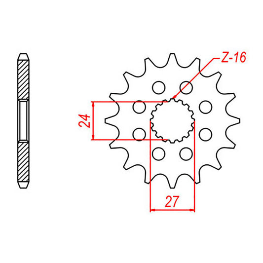 Sprocket Kit Suzuki GSXR1000 '09-'16 (economy) - 530XRE 17/42