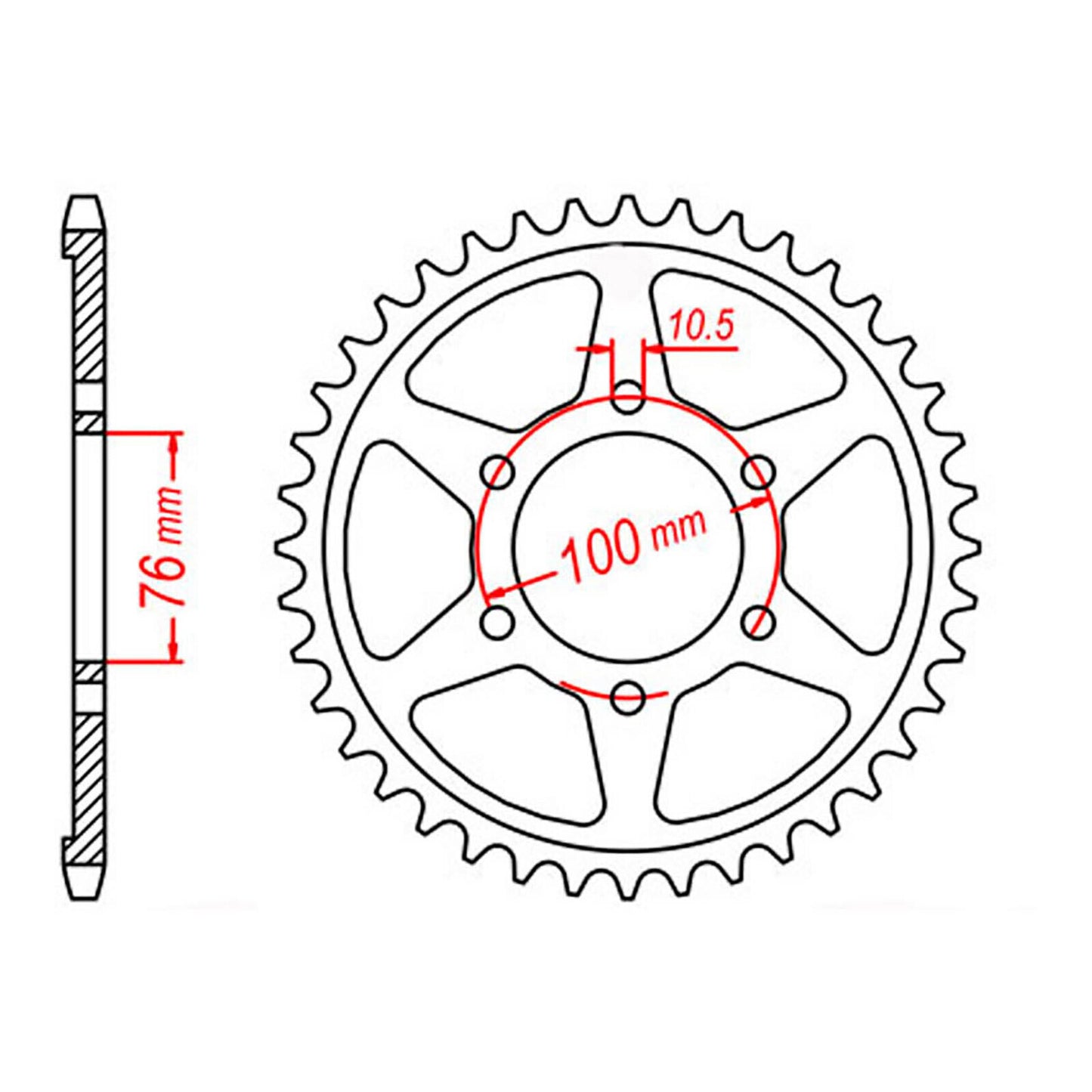 Sprocket Kit Suzuki GSF1200 Bandit - 530ZXW 15/45