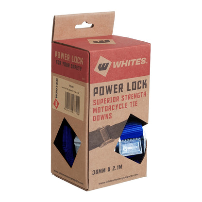 Whites Tie-Downs - Blue / Blue