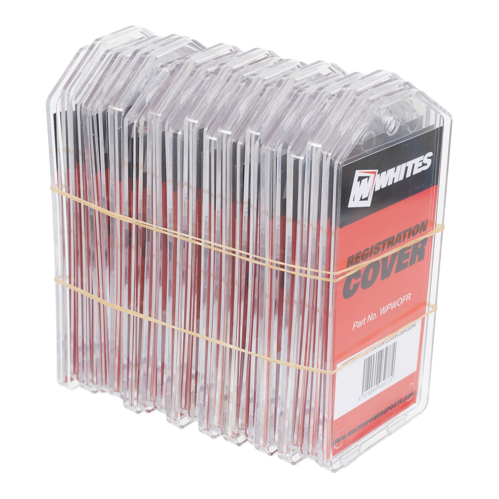 Whites Registration Cover - Pack of 25