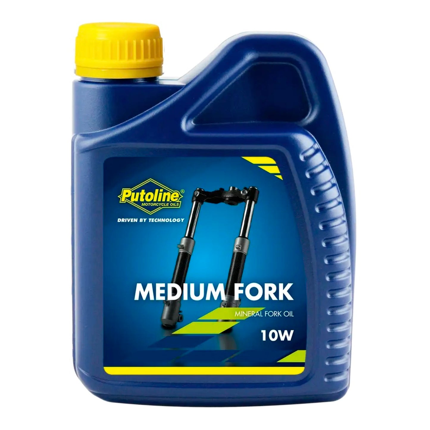 Putoline Medium Fork Oil 10W mineral SAE 10 fork oil 500ml bottle, SKU PTFO10M